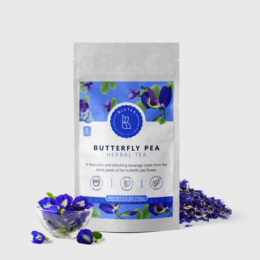 Butterfly Pea Flower Herbal Tea, 100gm, Organic, Non-GMO, Gluten Free